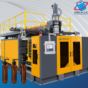 <span class=keywords><strong>เครื่อง</strong></span>ขึ้นรูปพลาสติกแบบเป่าขึ้นรูปสำหรับขวดบรรจุภัณฑ์ HDPE PP สำหรับน้ำยาซัก<span class=keywords><strong>ผ้า</strong></span> แชมพู โลชั่น สบู่ล้างมือ และน้ำยาทำความสะอาด - Product Image 1