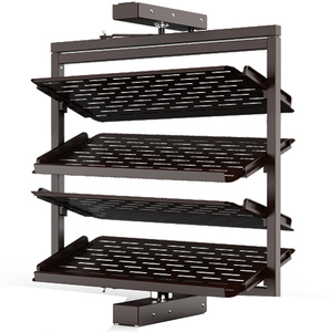 Porte-<span class=keywords><strong>chaussures</strong></span> <span class=keywords><strong>rotatif</strong></span> à 360 degrés, accessoires de meubles, armoire, matériel, gain de place - Product Image 1