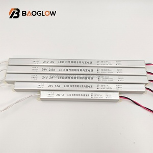 ไดรเวอร์ไฟ LED ฉุกเฉิน 24W 36W 48W 60W 72W AC176-264 DC12 24V 2A 6A สำหรับไฟติดผนังภายนอกอาคาร สายไฟ LED 100 เมตร กล่องไดรเวอร์ไฟ LED - Product Image 2