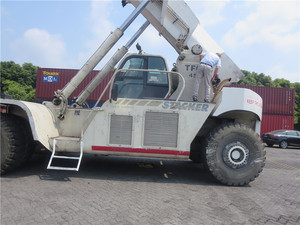 Empileur à portée de conteneur Terex TFC 45 fabriqué aux États-Unis en vente Empileur à portée de 45 tonnes Terex à bas prix Empileur à portée de 45 tonnes bon marché - Product Image 3
