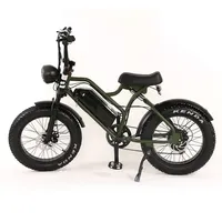 Nouveau Vélo Électrique Urbain M200 Fat avec Pneus 20x4 Pouces, 350W-1500W, Vitesse 45km/h, pour Adultes, Entrepôt UE/USA, Vélo Électrique V8 1000W
