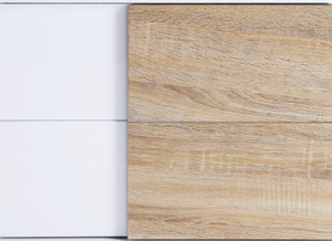 White High Gloss Finish Contemporary Wood Adjustable Bedroom End Table - Product Image 5