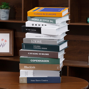 Ins libri decorativi falsi alla moda semplici riviste di vita creativa moderna decorazioni per la fotografia di oggetti di scena - Product Image 4