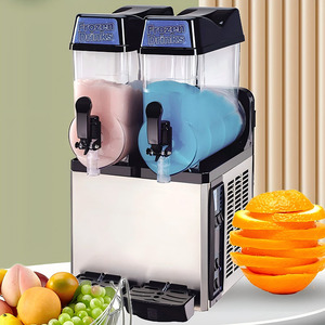 Máquina Comercial de Granita para Bebidas Congeladas de 24L con Múltiples Opciones de Cilindros para Tiendas de Smoothies AS-Icecream143 Potente y Silenciosa C - Product Image 1