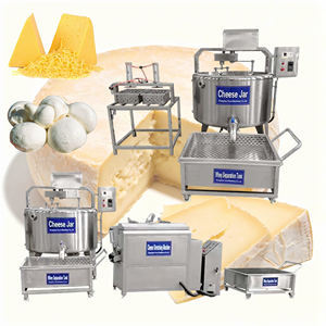Máquina para Hacer Queso con Control Preciso de Temperatura, Fabricada en Acero Inoxidable SUS304 de Grado Alimenticio, para Queso Ricotta, <span class=keywords><strong>Halloumi</strong></span> y Otros Quesos, Máquina para Hacer Bolas de Queso - Product Image 1