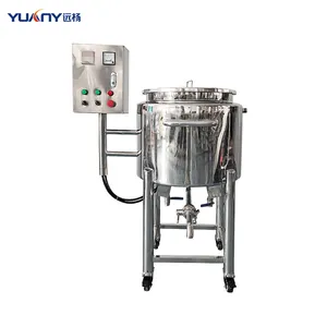Food Grade Electric Heating Double Jacket Boiler Tanks Jacketed Stainless Cooking Tank