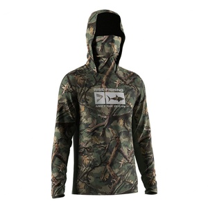 เสื้อตกปลาคุณภาพสูงแบบซับลิเมชั่น แห้งเร็ว UPF 50 แขนยาว สำหรับผู้หญิงและผู้ชาย พร้อมฮู้ด - Product Image 3