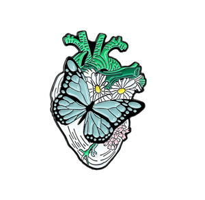 Nueva llegada 5 estilos personalizados <span class=keywords><strong>Van</strong></span> <span class=keywords><strong>Gogh</strong></span> espacio océano ballena <span class=keywords><strong>Rosa</strong></span> chica poder órgano en forma <span class=keywords><strong>de</strong></span> corazón broche <span class=keywords><strong>de</strong></span> solapa gran oferta - Product Image 6