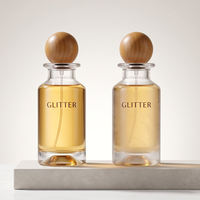 Vente en gros de flacons de parfum cosmétiques vides de 130 ml, emballage personnalisé avec logo, flacon vaporisateur de parfum vide, conteneur de parfum de voyage