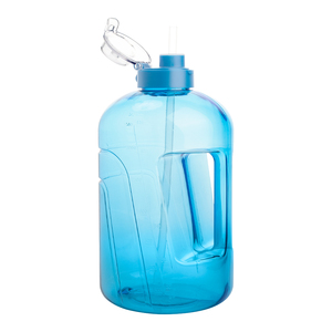 Bouteille d'eau de 3,8 et 2 litres avec paille, grande capacité, sans BPA, avec citations motivantes et marqueur de temps, pour le fitness - Product Image 3