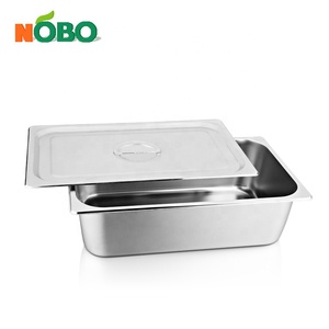 Gastronomiebedarf Bain-Marie Warmhaltebehälter aus Edelstahl für Buffet und Catering - Product Image 2