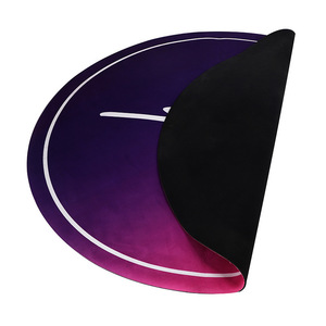 Esterilla de yoga redonda Yongjin de TPE antideslizante, absorbente de impactos y silenciosa para ejercicios de fitness en interiores, deportes y entrenamiento. - Product Image 3