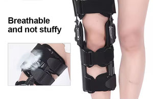 Osteoartritis OA Pierna Articulación Post Op Recuperación Bisagra <span class=keywords><strong>Articulada</strong></span> Rodilla Inmovilizador Brace - Product Image 4