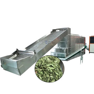 Séchoir à bande maillée continu pour plantes, machine de séchage à bande maillée pour avoine et herbes, séchoir à bande maillée pour plantes de stévia - Product Image 1