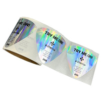 Autocollant en vinyle holographique laser argenté brillant résistant aux UV, imperméable, étiquette personnalisée avec logo, rouleau de paillettes