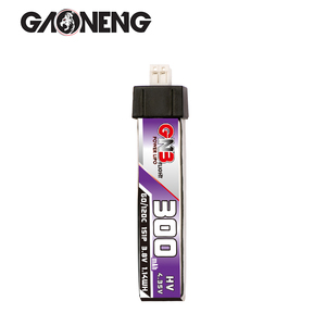 GAONENG — batterie LiPo domestiques GNB 1S 300mah 3.8V 60c, tête en plastique PH2.0, HV LiHV inducrex FPV lame BNF RC horizontal <span class=keywords><strong>eflite</strong></span> - Product Image 5