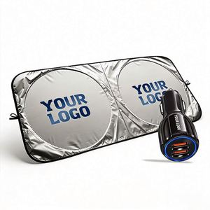 Parasol para Ventana de Coche al por Mayor, Protector Solar UV Plegable para Parabrisas, Regalo Promocional Empresarial, Parasol para Coche con Logotipo Personalizado - Product Image 1