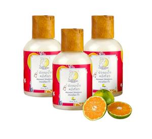Mapeed Shampoo <b>100</b> <b>ml</b> Convenient Size Thailand Product Natural Ingredient Treatment Essential Calamansi Extract - Product Image 1