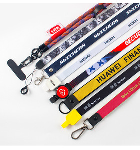 Custom Design Sublimation Polyester Nylon Cheap Personalized Customized Printing Keychain Lanyard - Product Image 6