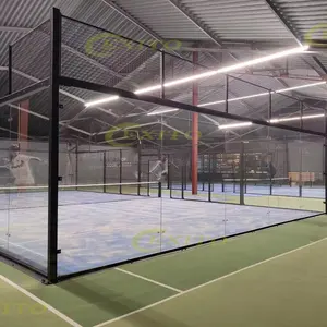 EXITO 2023 New Standard Cancha De Padel Paddle Tennis Court Panoramic Court Cancha De Padel With Cheap Price