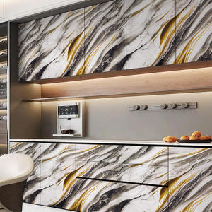 ฟิล์มกันน้ำและกันน้ำมันแบบมี<span class=keywords><strong>กาว</strong></span>ในตัวลายหินอ่อนสีทอง เหมาะสำหรับตกแต่งห้องครัวห้องน้ำ ฟิล์มป้องกันวอลเปเปอร์ - Product Image 6