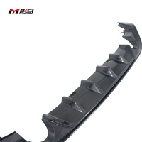 Diffuseur de lèvre arrière en fibre de carbone pour Volkswagen Golf 7 Mk7 Gti