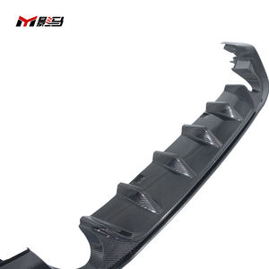 Difusor de labio trasero de fibra de carbono para Volkswagen Golf 7 Mk7 <span class=keywords><strong>Gti</strong></span> difusor de labio trasero de carbono - Product Image 4