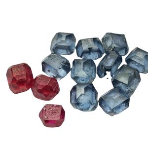 Diamante Rojo Granada Cultivado en Laboratorio HPHT, Diamante Rosa Cereza Cultivado en Laboratorio, Piedra Bruta Sin Cortar para Joyería - Product Image 3