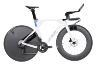 Vélo de course sur route en fibre de carbone, 24 vitesses, vélo de triathlon, vélo de contre-la-montre, roues en carbone de 88 mm, guidon aérodynamique, frein à disque, vélo de course 700C.