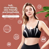 Soutien-gorge de massage vibrant intelligent électrique à température constante, étanche, en nylon, pour femmes, fabriqué en Chine, personnalisable, modèle 2026, vente chaude