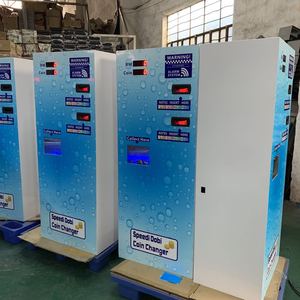 Máquina de cambio de monedas operada con billetes, cambiador de cuartos, máquina de billetes a monedas, monedas de ficha para automatas de lavandería - Product Image 4