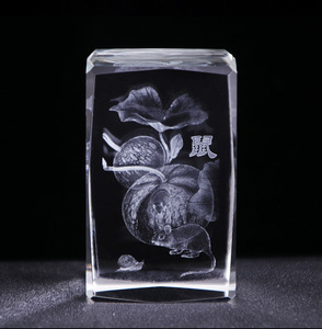 Hdw của nhà máy phổ biến tùy chỉnh 3D laser khắc rõ ràng K9 pha lê Cube HDW cho kinh doanh lưu niệm hoặc quà tặng - Product Image 1