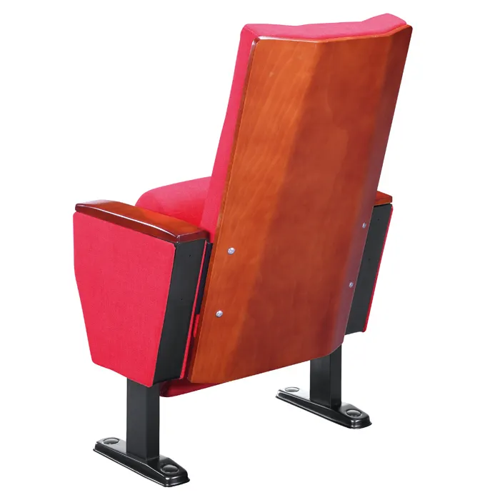 Oditoryum sandalyesi Pu köpük Modern tiyatro mobilya katlanır koltuk ders salonu Stuhl ticari mobilya plastik standart