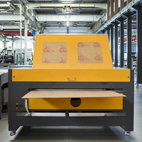 Graveur laser CNC CO2 de haute qualité 100W, machine de découpe laser rotative automatique, refroidissement par eau pour le bois, le MDF, les feuilles d'acrylique