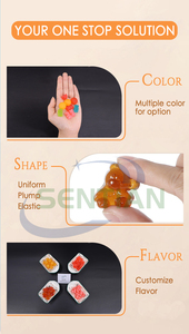 Acides aminés OEM pour le culturisme Gommes au collagène Bcaa Gommes d'acides aminés - Product Image 6