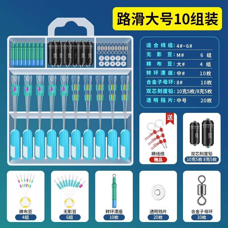10 sets of the top-tier set [Large size, Main Quest Items 4-6]