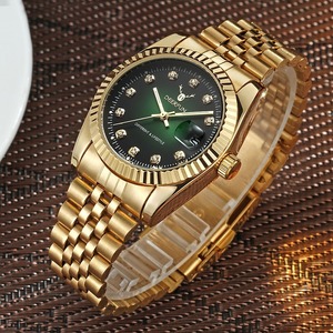 Reloj de Cuarzo con Correa de Acero Inoxidable, Esfera de 37 mm, Deportivo y Elegante para Mujer, Correa de 18 mm, Esfera de Cristal con Puntero y Cierre de Mariposa - Product Image 4