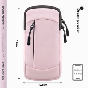 Custom Wholesale Lightweight Arm Bag Jogging Sports Fitness <b>Water</b>-splashing Mobile Phone Cover for Mobile Phone <b>Carrying</b> - Product Image 6