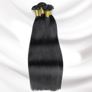 Nouvelle arrivée vente chaude cuticule intacte Remy pré-collé U pointe kératine extension de cheveux bruts - Product Image 1