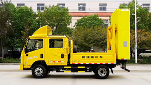 FOTON Factory Direct Supply TMA Truck Mounted Attenuator 80K Crash Cushion Anti-collision Buffer Vehicle with Warning Light - Product Image 4