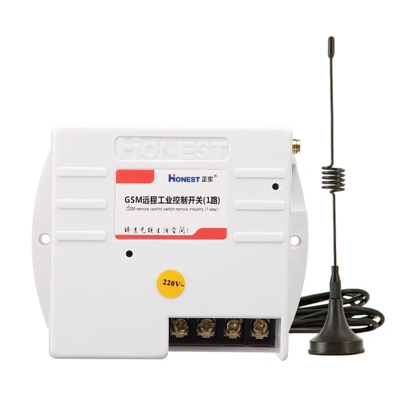 GSM 220V 380V Wireless Relay Digital Remote Control Switch Controls pump/motor power on and off switch