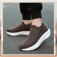 Chaussures de marche FABY pour femmes Campus, en maille noire unie - 8UK/Inde, 1 paire