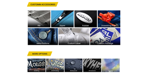 هودي مخصص بشعار مطرز من قوانغتشو هويتنغ، بطبقتين قابل للعكس، بسحاب، واسع، مقصوص، بنقشة مربعات - Product Image 6