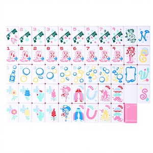 Fabricant de jeux de Mahjong Cowgirl de qualité supérieure |   Usine de fabrication de tuiles de mahjong américaines personnalisées - Product Image 2