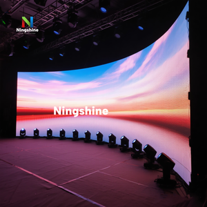 Pannello flessibile della parete del video dell'affitto dell'interno gigante dello schermo LED della giuntura senza cuciture - Product Image 2