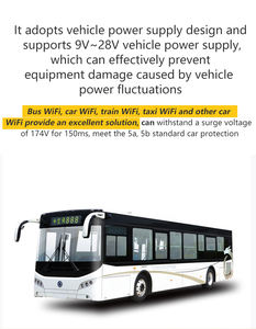 Беспроводной 4G Dualband, Wi-Fi, полный сетевой маршрутизатор MT7620A, набор микросхем, мобильное сетевое устройство, 12 В, 24 В, автобус, Wi-Fi маршрутизатор - Product Image 3
