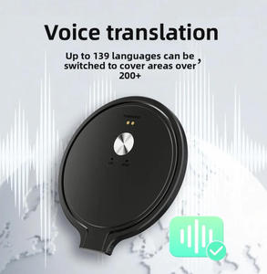 Traducteur magnétique sur pied, interprétation simultanée, appels vocaux et vidéo transfrontaliers, outil de traduction portable - Product Image 3