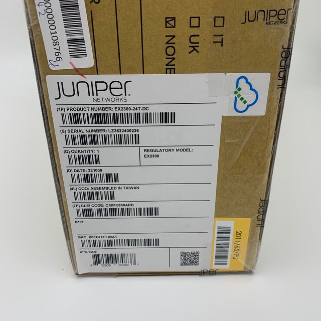 Juniper EX2300-24T-DC Network Switch 100% Brand New Juniper Switch With Best Price 24 Ports
