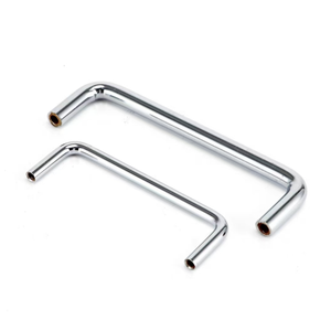 Poignée de meuble de cuisine moderne en acier au carbone LS511-100, forme en U, durable, pour porte de placard, tiroir, et serrures de placard - Product Image 3