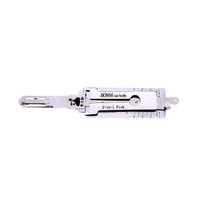Lishi Hon66 2 en 1 Outil de décodage et de déverrouillage de serrures de portières de voiture pour Honda Acura EVERUS Trumpche